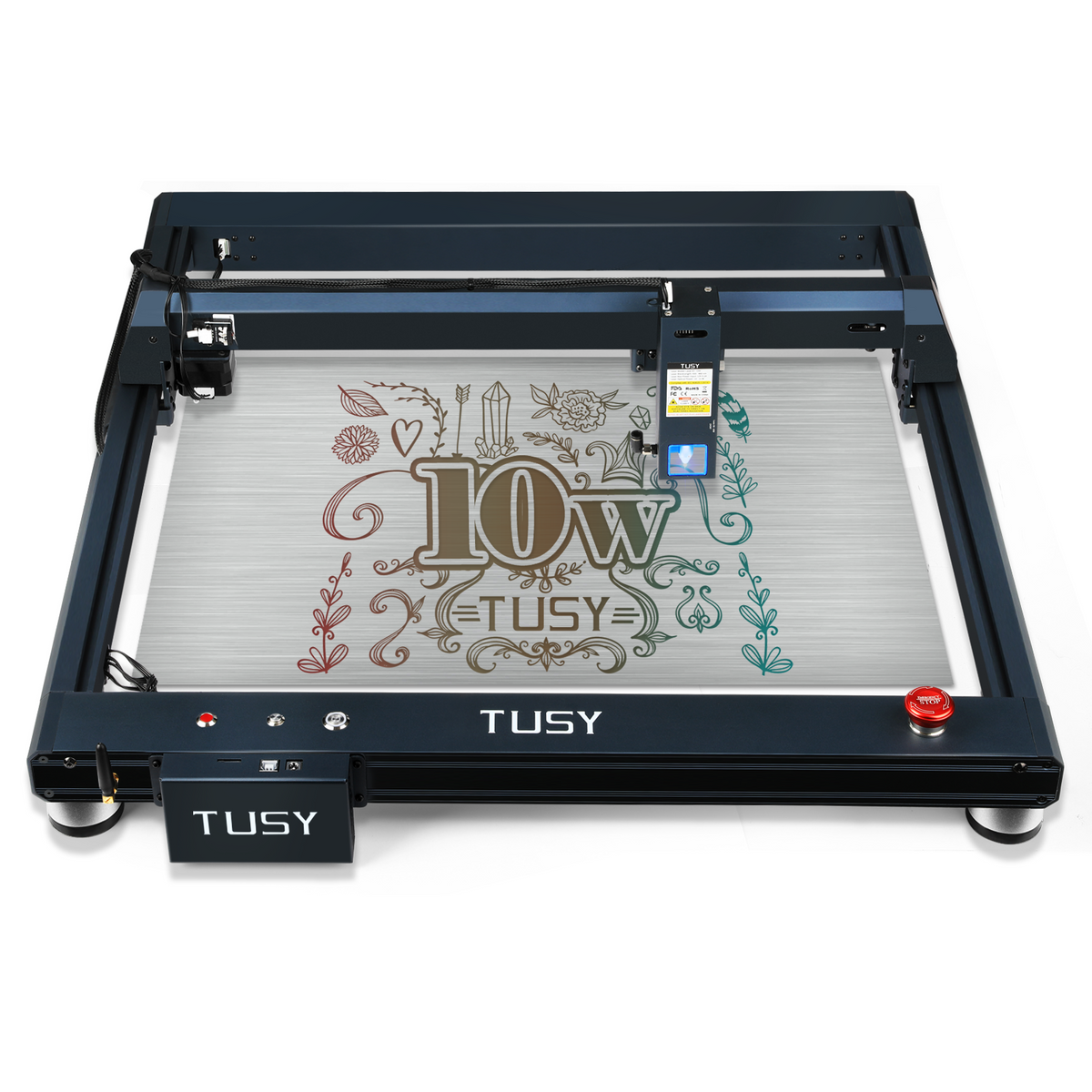 10W Laser Engraver, 60W High Accuracy Laser Cutter and Engraver Machin –  amzdeal-US