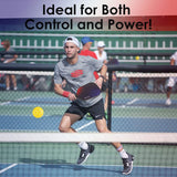 EYCI Pickleball Paddles Graphite Pickleball Paddle Set of 2, Polypropylene Honeycomb Core, Pickleball Racquets 4 Pickleballs with Carry Bag