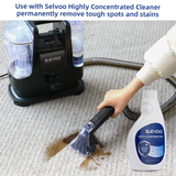 Slevoo Pet Portable Carpet Cleaner, 10.5Kpa Strong Suction and 400W Powerful Motor, with Spot Stain Remover