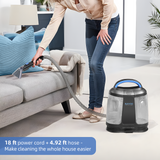 Slevoo Portable Vacuum Carpet Cleaner Machine, 11Kpa Strong Suction, New 450W Powerful Motor, 1Count