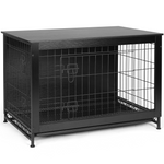 Dog Crate Furniture up to 70 lbs for Large dogs, Side End Table, Dog Kennel for Indoor