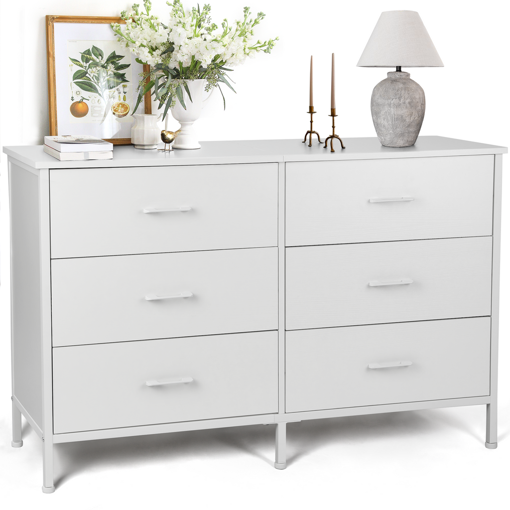 Richya 47.3 Drawer Dresser Chest of 6 Drawers Storage Dresser