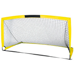 Soccer Goal 6x4 Portable Soccer Net with Carry Bag for Games and Training for Kids and Teens,Yellow