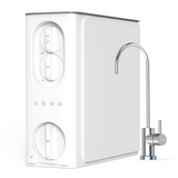 Slevoo 1000 GPD Tankless Reverse OsmosisWater Filtration System, Under Sink Tankless RO System, 2:1 Pure to Drain