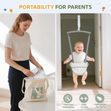 Slevoo Baby Doorway Jumper D-03, Baby Jumper Bouncer for 6-12 Months, Portable Infant Exerciser