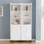 RichYa 71"H Mudroom Storage with Bench,Entryway Hall Tree with Shoe Storage & Coat Rack,Mudroom Furniture for Hallway,White