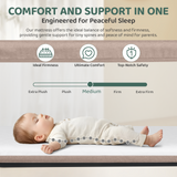Cowiewie Bassinet Bedside Sleeper, Portable, Breathable, Adjustable Baby Bedside Bassinet for Peaceful Nights, Beige (4.6) | 32 ratings