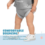 Cowiewie 2 in 1 Baby Jumper, Walking Harness Function for 6-24 Months Baby Infant, Grey