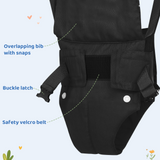 Slevoo Baby Jumper, Baby Doorway Jumper Bouncer for Babies 6-12 Months, with Easy to Use Clamp and Adjustable Strap, Black