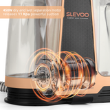 Slevoo Portable Carpet Cleaner, Carpet Cleaner Machine with Spot Cleaner, Ideal for Multi-Scene Cleaning Needs, 11Kpa Strong Suction, 450W Powerful Motor, Orange