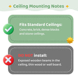 Slevoo Baby Jumper D-06, Infant Exerciser with a Ceiling Hook for 6-12 Months, Infant Exerciser with Adjustable Chain