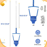 Slevoo Baby Jumper D-05, Infant Exerciser with a Ceiling Hook for 6-12 Months, Infant Exerciser with Adjustable Chain