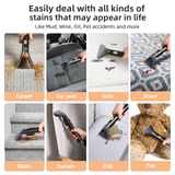 Slevoo Portable Carpet Cleaner, Carpet Cleaner Machine with Spot Cleaner, Ideal for Multi-Scene Cleaning Needs, 11Kpa Strong Suction, 450W Powerful Motor, Orange