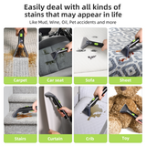 Slevoo Portable Carpet Cleaner 11Kpa Strong Suction, New 450W Powerful Motor, Carpet Cleaner Machine with Spot Cleaner, Stain Remover for Pet Accident & Rugs, Green