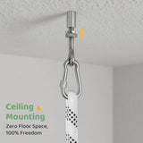 Slevoo Baby Jumper D-06, Infant Exerciser with a Ceiling Hook for 6-12 Months, Infant Exerciser with Adjustable Chain