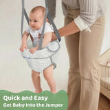 Slevoo Baby Jumper D-06, Infant Exerciser with a Ceiling Hook for 6-12 Months, Infant Exerciser with Adjustable Chain
