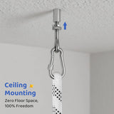 Slevoo Baby Jumper D-05, Infant Exerciser with a Ceiling Hook for 6-12 Months, Infant Exerciser with Adjustable Chain