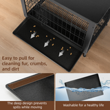 Dog Crate Furniture up to 70 lbs for Large dogs, Side End Table, Dog Kennel for Indoor