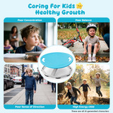 Cowiewie 360° Spinning Chair for Kids with Autism & ADHD, Metal Base Spin Chair with Safety Handles, Anti-Slip Strips, Vestibular Balance Training Chair for Toddlers Ages 3-8, 220 lbs Capacity