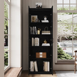 RichYa 3Pcs Kitchen Storage Cabinets and Countertops,Pantry Hutch Set with Glass Doors and Shelves,Freestanding Coffe Bar for Dining Room