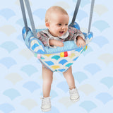 Baby Door Jumper for 6-12 Months Infant Toddler, Adjustable Strap and Seat, Blue