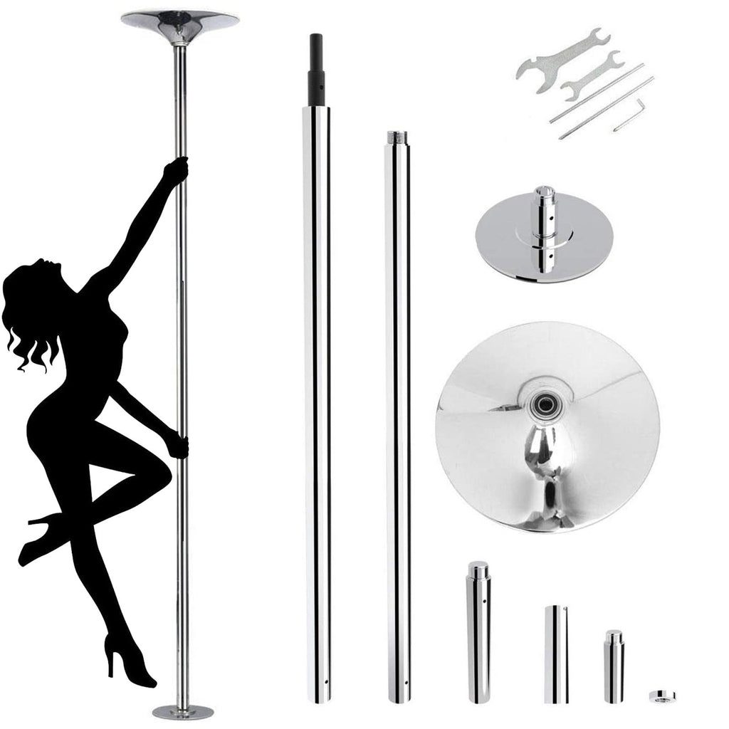 Stripper Pole Professional Spinning Static Pole Dance Pole for Home Be –  amzdeal-US