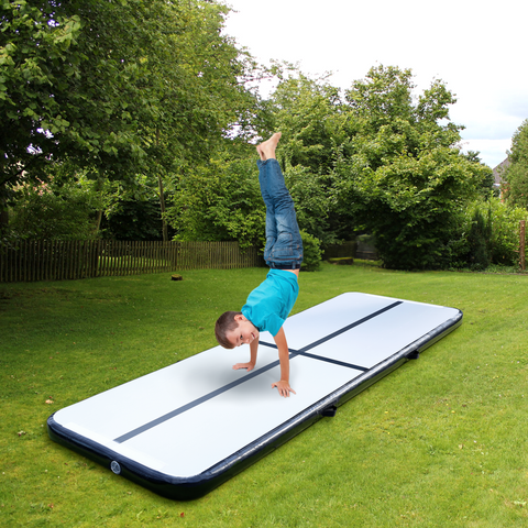 INTEY 10ft Inflatable Gymnastics Air Track Tumbling Mats with Electric –  amzdeal-US