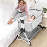 Cowiewie 2 in 1 Baby Bassinet Newborn