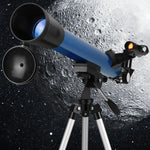 Tuword Astronomical Telescope 50/600mm Refractor Telescope for Children and Adults Beginners with Mobile Phone Adapter