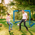 INTEY Portable Soccer Goals,Folding Soccer Nets for Backyard Training for Kids and Teens,Set of 2 with Carry Bag, 4x3ft