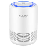Slevoo Air Purifiers for Bedroom Pets Smokers in Home, 215 ft2 H13 True HEPA Filter Air Cleaner, White